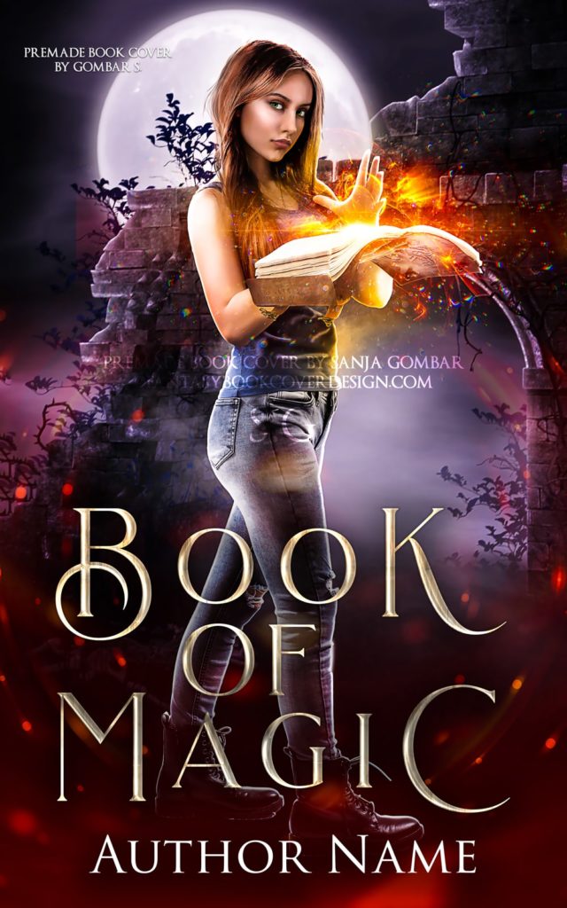 book-of-magic-premade-cover